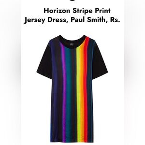 [L] Colorful Striped women’s dress Shirt tags says Small see measurements